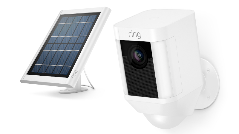 Ring Solar-Powered Security Camera Installation in Naples, Florida